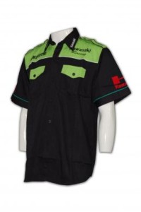 DS017 high quality dart shirts bowling shirts work shirts tailor made darts contrast color uniform supplier company hk
